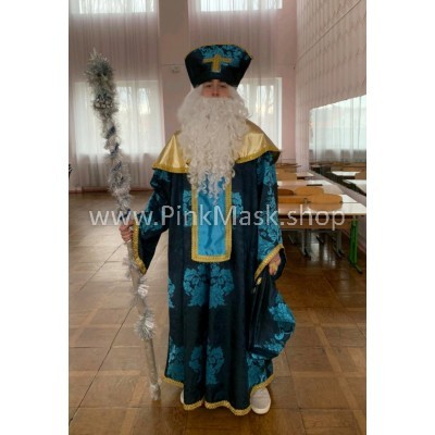 Святой Николай. Синий костюм