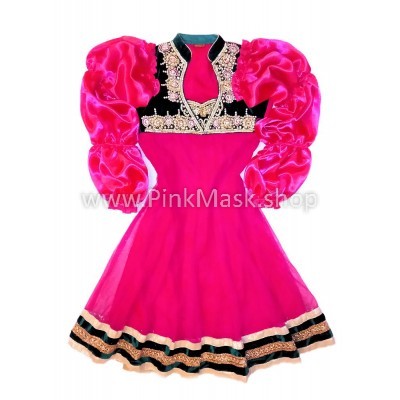 Платье Розовое Средневековое