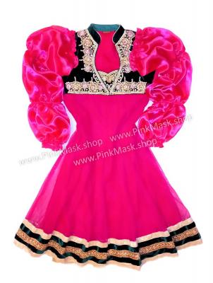 Платье Розовое Средневековое